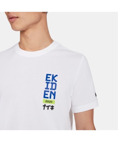 NIKE（ナイキ）の「ナイキ NIKE ナイキ DRI-FIT EK S/S Tシャツ（Tシャツ/カットソー・メンズ・ホワイト・M/L/S/LL）」の6枚目の写真