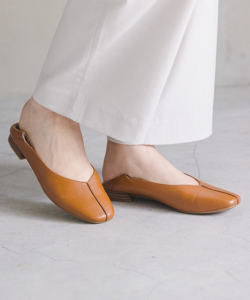 GLOBAL WORK(グローバルワーク)の「らくっション撥水バブーシュ/926053(その他シューズ・レディース・ブラック/ダークブラウン/オフホワイト/ブラウン/シルバー/ゼブラ・MEDIUM/LARGE/SMALL)」の5枚目の写真