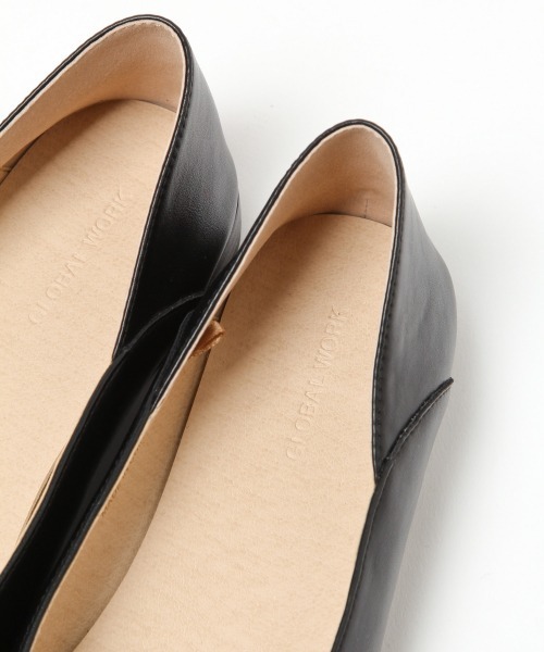 GLOBAL WORK(グローバルワーク)の「らくっション撥水バブーシュ/926053(その他シューズ・レディース・ブラック/ダークブラウン/オフホワイト/ブラウン/シルバー/ゼブラ・MEDIUM/LARGE/SMALL)」の9枚目の写真