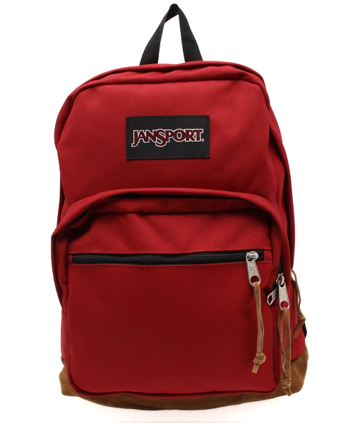 JANSPORT（ジャンスポーツ）の「WEGO/JANSPORT RIGHT PACK（バックパック/リュック・レディース・ブラック/ベージュ/ネイビー/ワイン・FREE）」の4枚目の写真
