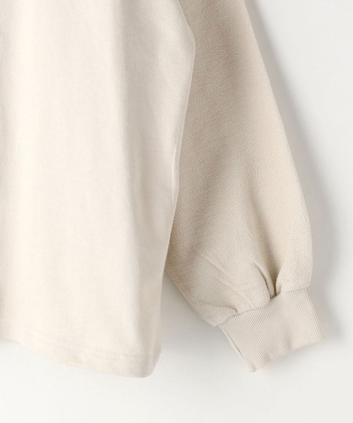 179/WG（イチナナキュウダブルジー）の「パッチワークスウェットプルオーバー（スウェット・レディース・オフホワイト/ブルー/パープル・FREE）」の15枚目の写真