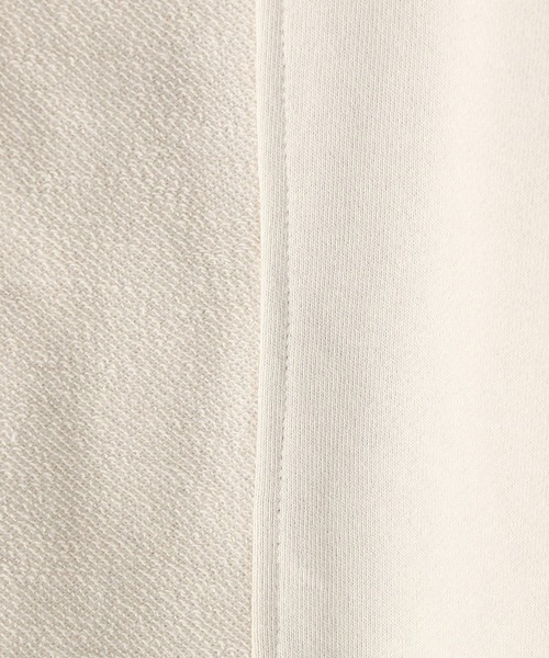 179/WG（イチナナキュウダブルジー）の「パッチワークスウェットプルオーバー（スウェット・レディース・オフホワイト/ブルー/パープル・FREE）」の5枚目の写真