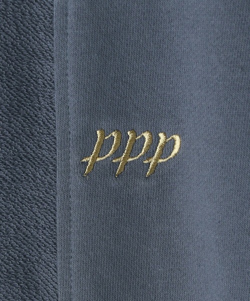 179/WG（イチナナキュウダブルジー）の「パッチワークスウェットプルオーバー（スウェット・レディース・オフホワイト/ブルー/パープル・FREE）」の7枚目の写真