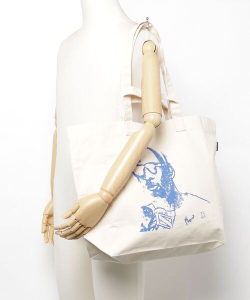 APPLEBUM（アップルバム）の「"Sketch" 2 Way Totebag（トートバッグ・メンズ・ホワイト・FREE）」の12枚目の写真