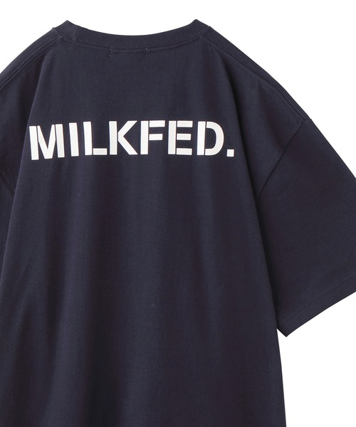 MILKFED.（ミルクフェド）の「BASIC STENCIL S/S TEE/バック