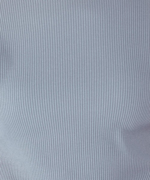 studio CLIP（スタディオクリップ）の「配色メロープルオーバー（Tシャツ/カットソー・レディース・オフホワイト/カーキ/サックスブルー/スモーク・MEDIUM/LARGE）」の20枚目の写真