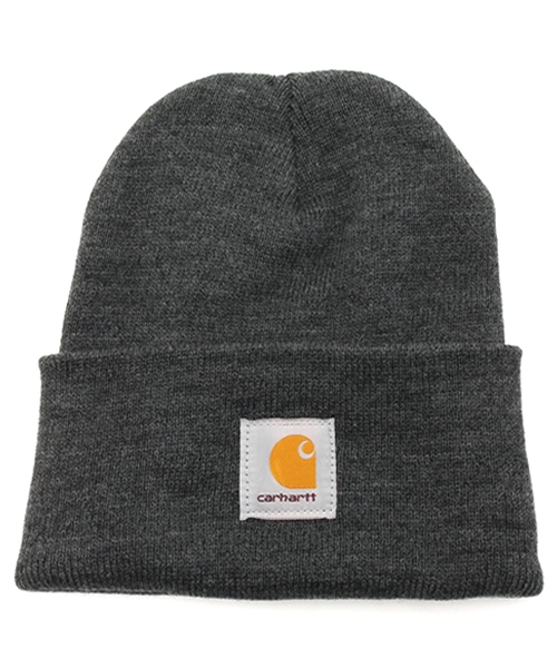 Carhartt(カーハート)の「Acrylic Watch Hat(ニットキャップ/ビーニー・メンズ・ブラック/ヘザーグレー/グレー系その他/ブラウン/ダークブラウン/アーミー/ダークグリーン/グリーン系その他/ブルー/ネイビー/レモンイエロー/オレンジ/ホワイト/ワイン/レッド/アッシュブラウン/コバルトブルー/ブラック×ホワイト/ダークウッド/ウッド・FREE)」の5枚目の写真