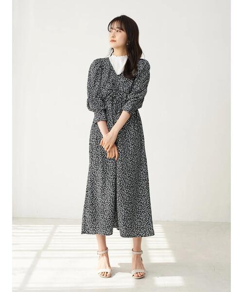 earth music&ecology（アースミュージックアンドエコロジー）の「透かし編みニットプルオーバー(メロー) ＊（ニット/セーター・レディース・ライトグレー/アイボリー/モカ/ピンクベージュ・S/M）」の22枚目の写真