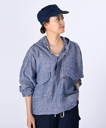 45R インドリネンの908マドラスフーディ 45R（フォーティファイブアール）の「インドリネンの908マドラス