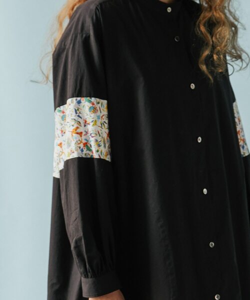 FRAPBOIS（フラボア）の「FRAPBOIS×田室綾乃×クレパス ワンピース（ワンピース・レディース・イエロー系その他/ブラック・0/1）」の6枚目の写真