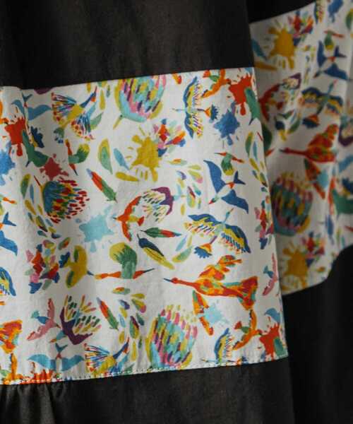 FRAPBOIS（フラボア）の「FRAPBOIS×田室綾乃×クレパス ワンピース（ワンピース・レディース・イエロー系その他/ブラック・0/1）」の10枚目の写真