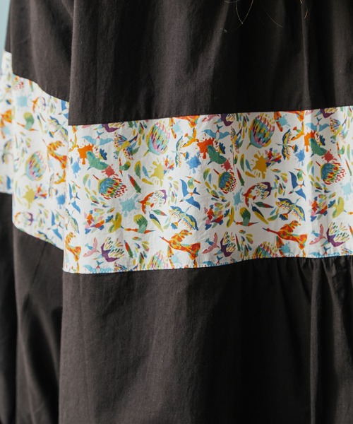 FRAPBOIS（フラボア）の「FRAPBOIS×田室綾乃×クレパス ワンピース（ワンピース・レディース・イエロー系その他/ブラック・0/1）」の16枚目の写真