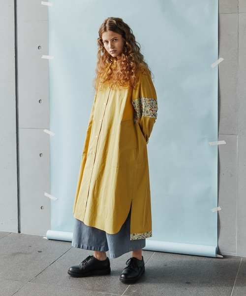 FRAPBOIS（フラボア）の「FRAPBOIS×田室綾乃×クレパス ワンピース（ワンピース・レディース・イエロー系その他/ブラック・0/1）」の21枚目の写真