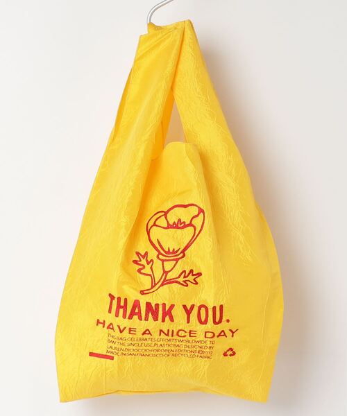 BALMYDAYS 別注THANK YOUスパンコールバッグ（ハンドバッグ