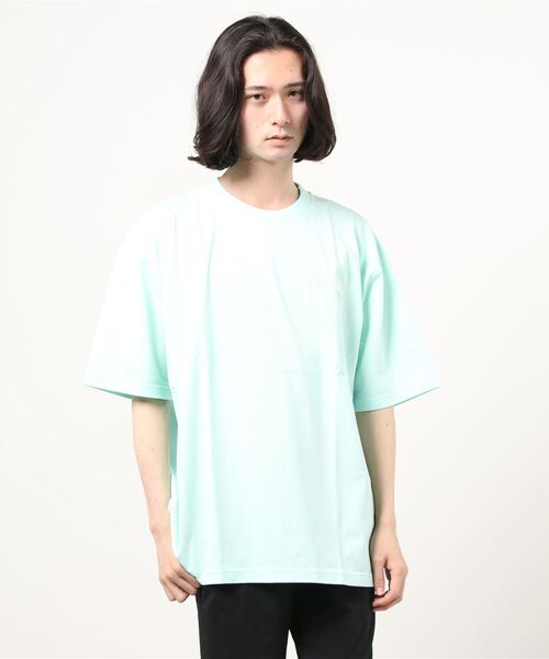 FIRST DOWN(ファーストダウン)の「【0】【FIRST DOWN USA】ファーストダウン USA ワンポイント ロゴ刺繍Tシャツ(Tシャツ/カットソー・メンズ・ホワイト/イエロー/エメラルド・M/L/XL)」の5枚目の写真