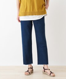 SHOO・LA・RUE | カットオフストレートデニムパンツ(デニムパンツ)