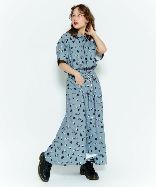 Candy Stripper（キャンディストリッパー）の「CANDY BAD THING シャツ（シャツ/ブラウス・レディース・ブラック/ピンク/グレー・2）」の5枚目の写真