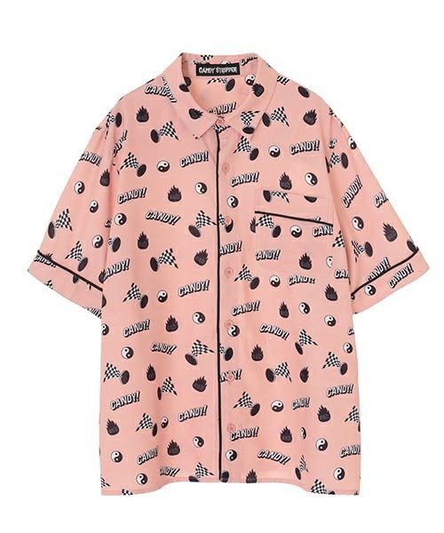 Candy Stripper（キャンディストリッパー）の「CANDY BAD THING シャツ（シャツ/ブラウス・レディース・ブラック/ピンク/グレー・2）」の8枚目の写真