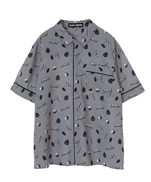 Candy Stripper（キャンディストリッパー）の「CANDY BAD THING シャツ（シャツ/ブラウス・レディース・ブラック/ピンク/グレー・2）」の9枚目の写真