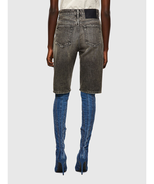 DIESEL(ディーゼル)の「レディース デニム ジーンズ ハーフ ブラックデニム(デニムパンツ・レディース・ブラック・30inch/28inch/24inch/26inch)」の4枚目の写真