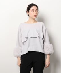 ファーカフス2WAYTOP