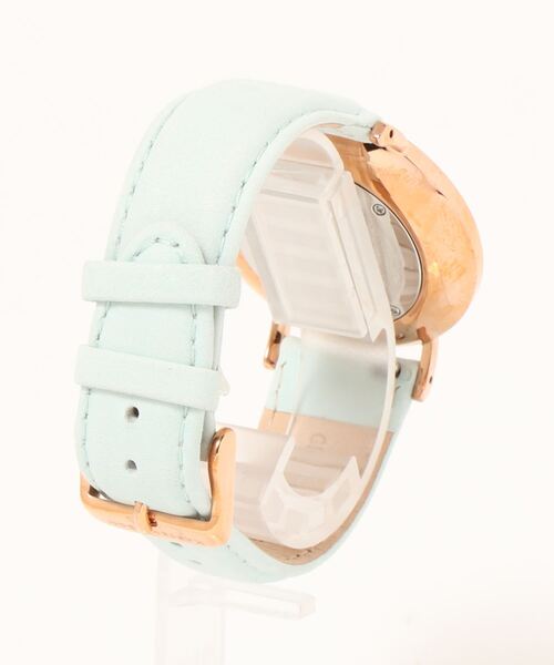 KAPTEN&SON(キャプテンアンドサン)の「【KAPTEN&SON】ゴールド 40mm ブラック レザーバンド(アナログ腕時計・レディース・ライラック/ライトブラウン/ライトブルー/ネイビー・FREE)」の8枚目の写真