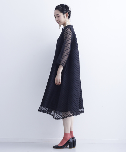 セール ブランド古着 7分袖ワンピース ワンピース Merlot Plus メルロープリュス のファッション通販 Zozoused