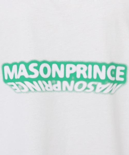 MASONPRINCE（メイソンプリンス）の「【MASONPRINCE】Broad shoulders adhesive label sleeveless t-shirt BX3014（Tシャツ/カットソー・メンズ・ホワイト/ブラック/グレー/グリーン・S/M/L）」の16枚目の写真