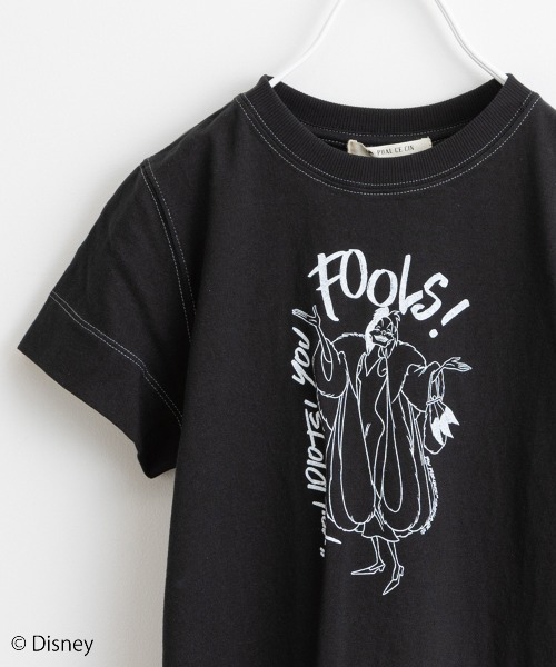 Disney（ディズニー）の「＜101匹わんちゃん＞プリントTシャツ【kids／ENFANT】（Tシャツ/カットソー・キッズ・ホワイト系1/ホワイト系2/ブラック系1/ブラック系2・M/L）」の4枚目の写真