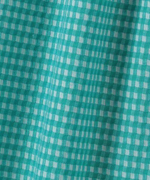 Steven Alan（スティーブンアラン）の「＜Steven Alan＞GINGHAM CHECK EASY LONG SKIRT/スカート（スカート・レディース・ブラウン/ターコイズブルー・SMALL/MEDIUM）」の21枚目の写真