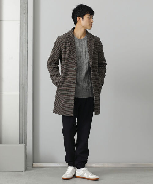 BEAMS HEART（ビームスハート）の「BEAMS HEART / メルトン チェスターコート（チェスターコート・メンズ・その他/その他1/その他2・SMALL/MEDIUM/X-LARGE/LARGE）」の4枚目の写真