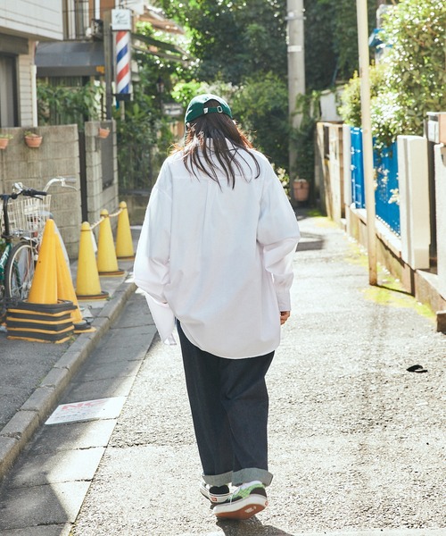 SPOC STORE(スポックストア)の「【SPOC STORE】ワンポイントオックスシャツ(シャツ/ブラウス・メンズ・ホワイト/サックスブルー/イエロー/ライトピンク/グレイッシュブルー・M/L)」の17枚目の写真