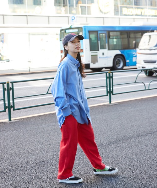 SPOC STORE(スポックストア)の「【SPOC STORE】ワンポイントオックスシャツ(シャツ/ブラウス・メンズ・ホワイト/サックスブルー/イエロー/ライトピンク/グレイッシュブルー・M/L)」の20枚目の写真