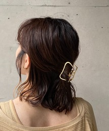 【GOLDY/ゴールディ】ニュアンススクエアヘアクリップ