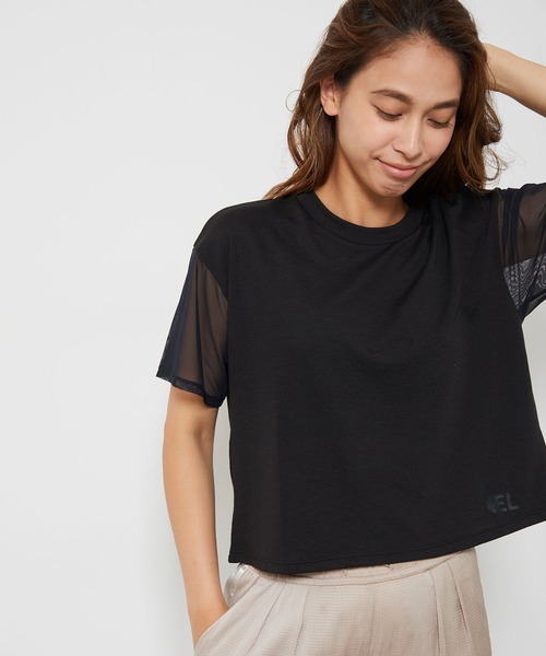 ellesse(エレッセ)の「【ellesse】ELメッシュTEE(Tシャツ/カットソー・レディース・ブラック/グレー・M)」の14枚目の写真