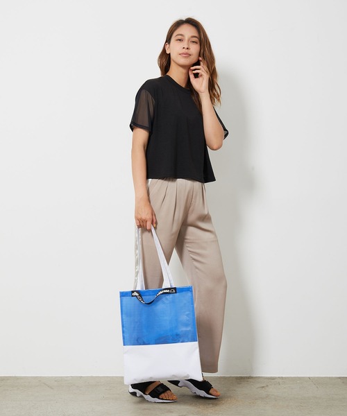 ellesse(エレッセ)の「【ellesse】ELメッシュTEE(Tシャツ/カットソー・レディース・ブラック/グレー・M)」の18枚目の写真