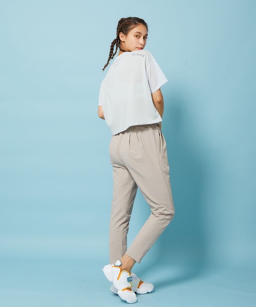 ellesse(エレッセ)の「【ellesse】ELメッシュTEE(Tシャツ/カットソー・レディース・ブラック/グレー・M)」の6枚目の写真