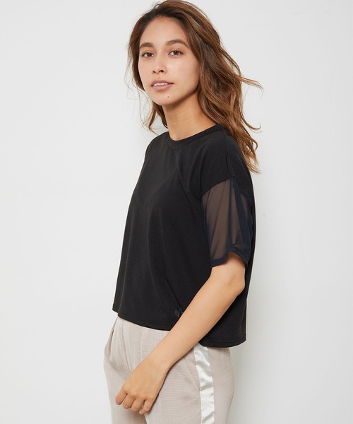 ellesse(エレッセ)の「【ellesse】ELメッシュTEE(Tシャツ/カットソー・レディース・ブラック/グレー・M)」の9枚目の写真