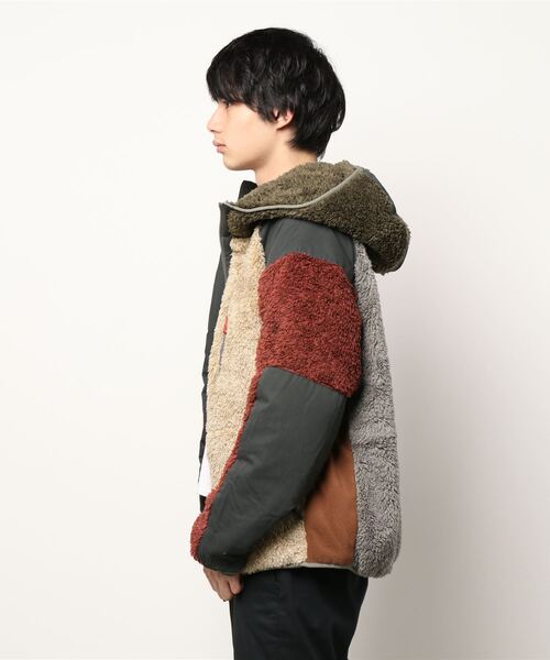 KRIFF MAYER（クリフメイヤー）の「シャギーボアフードJK（その他アウター・メンズ・ナチュラル/カーキ/レンガ/カラフル/グレー/ネイビー/ベージュ・LARGE/MEDIUM/X-LARGE/SMALL）」の8枚目の写真