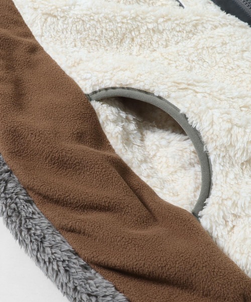 KRIFF MAYER（クリフメイヤー）の「シャギーボアフードJK（その他アウター・メンズ・ナチュラル/カーキ/レンガ/カラフル/グレー/ネイビー/ベージュ・LARGE/MEDIUM/X-LARGE/SMALL）」の18枚目の写真