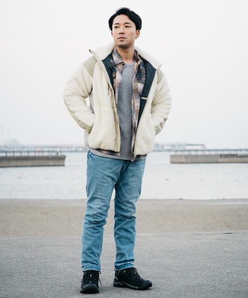 KRIFF MAYER（クリフメイヤー）の「シャギーボアフードJK（その他アウター・メンズ・ナチュラル/カーキ/レンガ/カラフル/グレー/ネイビー/ベージュ・LARGE/MEDIUM/X-LARGE/SMALL）」の11枚目の写真