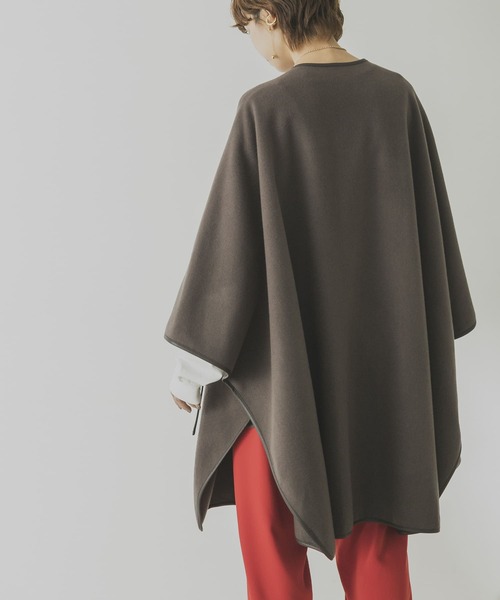 urban research パイピングポンチョコート URBAN RESEARCH（アーバンリサーチ）の「パイピングポンチョ