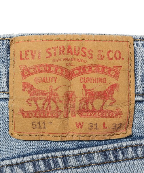 Levi's(リーバイス)の「Levi's/リーバイス【MFO】511 SLIM DOLF MAKE IT ADV(デニムパンツ・メンズ・ライトインディゴブルー・W28 L32/W29 L32/W30 L32/W32 L32/W33 L32/W34 L32/W36 L32/W31 L32)」の17枚目の写真