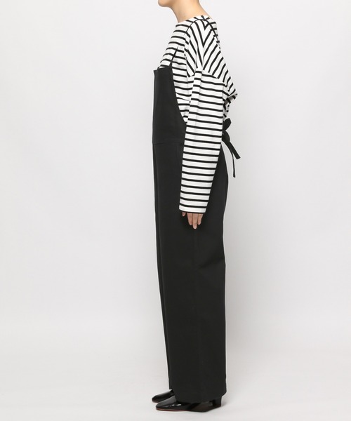 LEPSIM（レプシィム）の「カツラギサロペット　958873（サロペット/オーバーオール・レディース・ブラック/カーキ・FREE）」の21枚目の写真