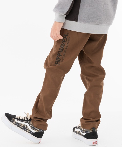 KRIFF MAYER Kid's Collection（クリフメイヤーキッズコレクション）の「HIPロゴパンツ（その他パンツ・キッズ・チャコール/ブラウン/カーキ・130/170/150/140/120/160）」の3枚目の写真