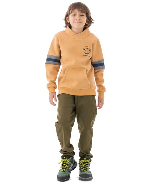 KRIFF MAYER Kid's Collection（クリフメイヤーキッズコレクション）の「HIPロゴパンツ（その他パンツ・キッズ・チャコール/ブラウン/カーキ・130/170/150/140/120/160）」の8枚目の写真