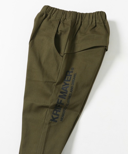 KRIFF MAYER Kid's Collection（クリフメイヤーキッズコレクション）の「HIPロゴパンツ（その他パンツ・キッズ・チャコール/ブラウン/カーキ・130/170/150/140/120/160）」の14枚目の写真