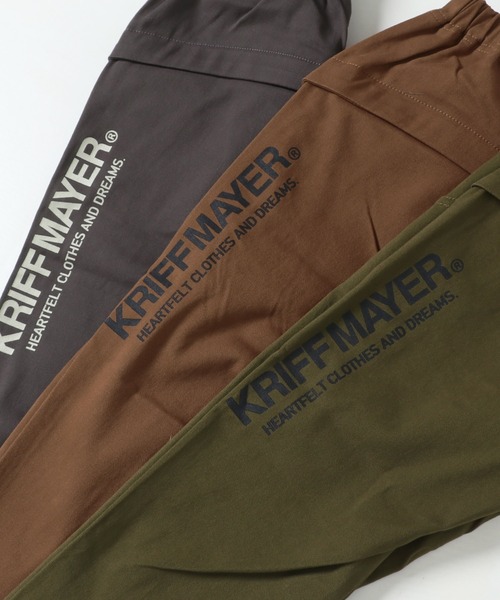 KRIFF MAYER Kid's Collection（クリフメイヤーキッズコレクション）の「HIPロゴパンツ（その他パンツ・キッズ・チャコール/ブラウン/カーキ・130/170/150/140/120/160）」の16枚目の写真