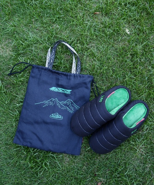 SUBU（スブ）の「SUBU × MANASTASH スブ × マナスタッシュ　SUBU HEMP TWILL SANDAL スブヘンプツイルサンダル　メンズ（サンダル・レディース・ブラック/ナチュラル/グリーン・2/3）」の8枚目の写真