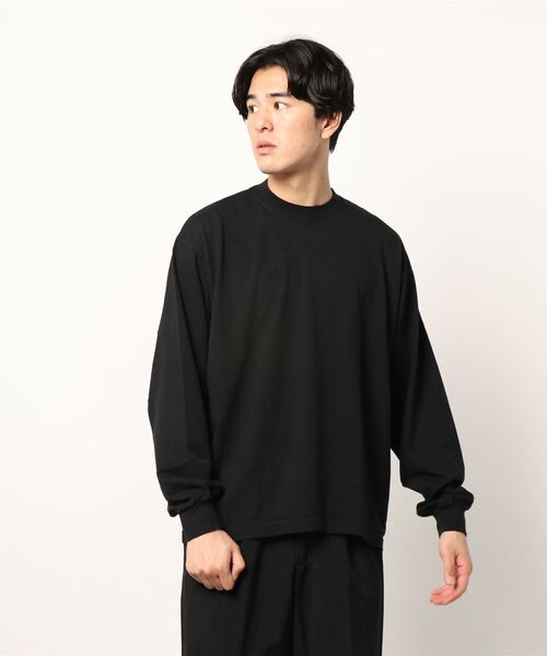 LOS ANGELES APPAREL(ロサンゼルスアパレル)の「『LOS ANGELES APPAREL』LA APPAREL 6.5oz GARMENT DYED CREW L/S TEE - 6.5オンス ガーメントダイ クルーネックTシャツ長袖(Tシャツ/カットソー・メンズ・ブラック/グレー/グリーン/ホワイト/ゴールド/オレンジ/ブルー・X-LARGE/LARGE/MEDIUM/SMALL)」の11枚目の写真